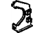GM 14100477 Header Panel Mount Bracket, Front