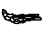 GM 20163377 Corner Gutter, Rear Driver Side