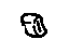 GM 9834636 Adjust Knob, Black