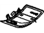 GM 25898251 Console, Roof Console