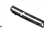 GM 12463117 Body Side Molding, Black, Front Driver Side