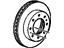 GM 20833732 Rotor, Front And Rear Wheel Brake