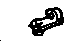 GM 16635169 Clip, Door Lock Remote, Rear