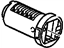 GM 15821966 Lock Cylinder, Front