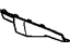 GM 20983459 Insert, Front And Rear Bumper/Fascia Face
