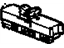 GM 20958437 Window Switch, Passenger Side