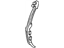 GM 25672992 Front Weatherstrip, Driver Side
