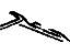 GM 15816920 Inner Lock Pillar, Upper Passenger Side