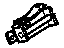 GM 88948890 Bracket, Am7 - Rear Folding Bucket/Split Bench
