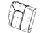 GM 95292083 Seat Back Pad