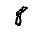 GM 3534158 Drip Weatherstrip Seal Strip, Front Driver Side