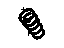 GM 94856622 Front Pipe Spring