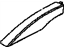 GM 10368803 Cover, Luggage Carrier, Front