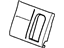 GM 19124689 Seat Back Cover, Rear Passenger Side