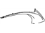 GM 21302366 Upper Molding, Passenger Side