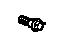 GM 12477372 Bolt, Ae7 - Front Split Bench (Except "D" Trim), Rear