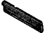 GM 25650913 Body Side Molding, Front Driver Side