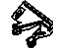 GM 13225826 Bracket, Fuel Line, Front