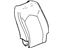 GM 20778332 Seat Back Cover, Passenger Side