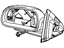 GM 15810917 Mirror Glass, Rear Driver Side