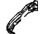 GM 15027217 Bracket, Front Bucket Seats, Rear