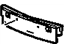 GM 10438930 Frame Package, License Plate, Front