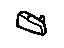 GM 25780646 Seat Belt Bezel, Passenger Side