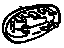 GM 88992473 Bezel, Front Seat Adjuster