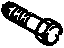 GM 9288604 Retractor Side Bolt