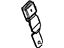 GM 19300349 Inner Buckle, Rear Passenger Side