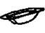 GM 25820340 Upper Cover, Front