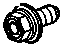 GM 94500233 Horn Screw