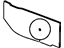 GM 25905754 Lower Panel, Driver Side