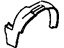 GM 25530226 Fender Liner, Front Inner Passenger Side