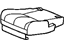GM 22784398 Cover, Front Split Bench (Full Feature) - Az3, Rear