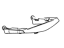GM 84488999 Bracket, Mobile Telephone Radio