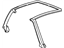 GM 10198209 Weatherstrip, Driver Side