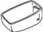 GM 12529495 Armrest Base, Front