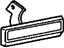 GM 16626760 Handle, Outside, Black; Charcoal, Passenger Side