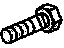 GM 92139101 Headlamp Assembly Upper Bolt