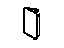 GM 96463572 Hole Cover, Black