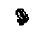 GM 96650149 Hook, Black