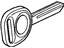 GM 89022338 Key, Ignition And Locks