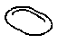 GM 96539622 Drain Tube Grommet