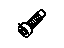 GM 11570146 Outer Belt Assembly Lower Bolt