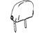 GM 13337402 Headrest, Front