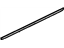 GM 22796904 Chrome Strip, Rear Driver Side