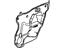 GM 25723826 Water Deflector, Inner Passenger Side