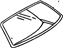 GM 16615381 Reveal Molding, Rear
