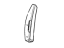 GM 84490400 Deflector, Front Outer Passenger Side